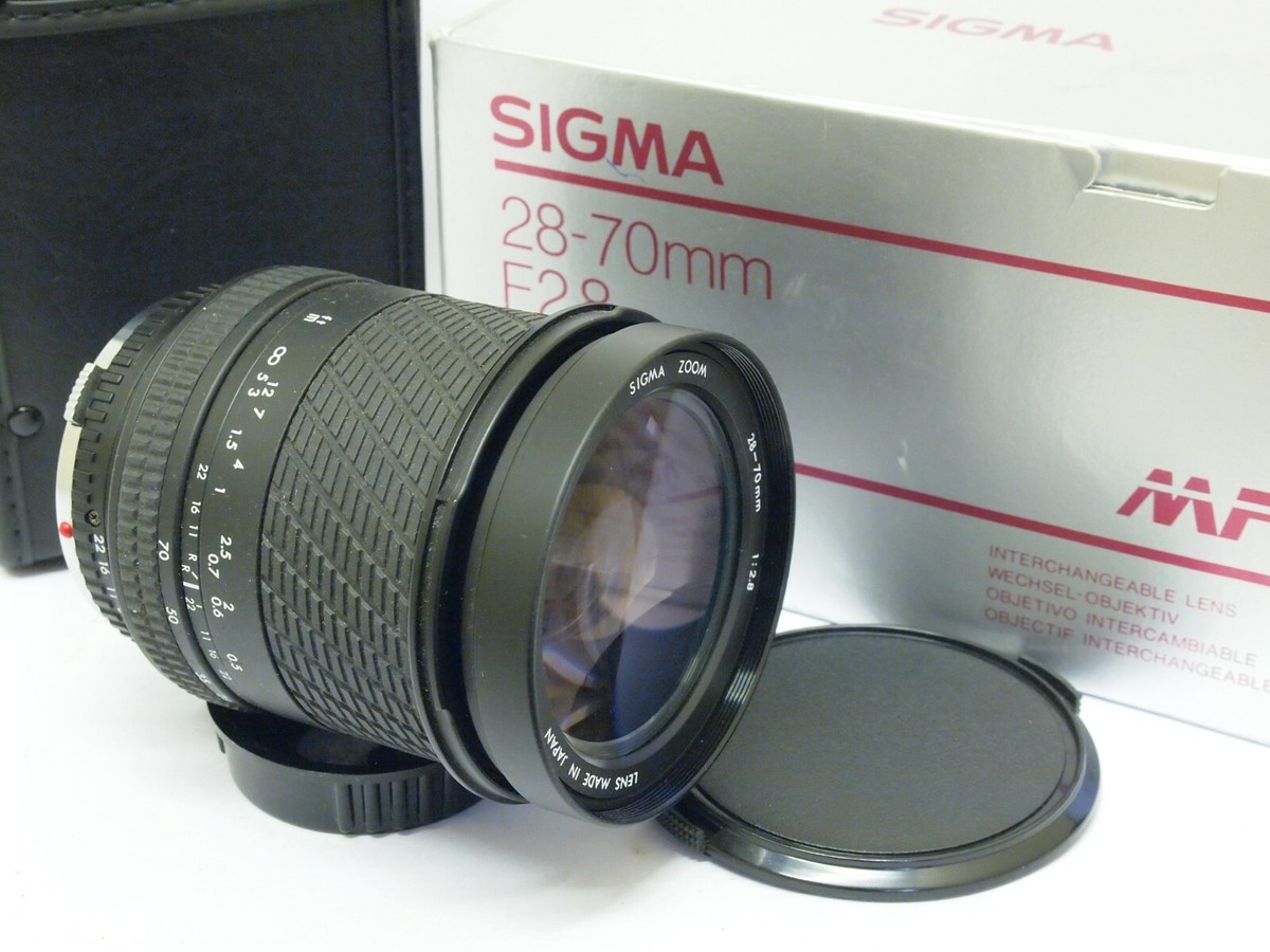 Rare Sigma Zoom 28-70 mm F2.8 for Olympus OM Film Camera