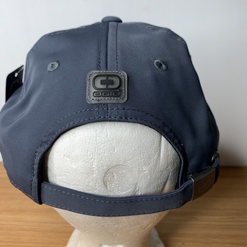 Ogio GHD Logo Charcoal / Gray Adjustable Polyester Baseball Hat Cap - Picture 4 of 6