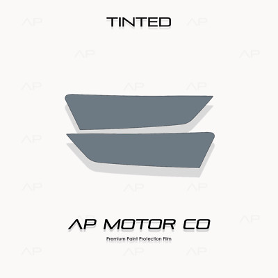 Fits Audi R8 2017-2019 Light Gray Headlight TPU PPF Pre-Cut Kit Ultra-Gloss