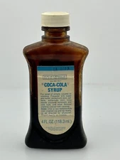 Rare Vintage Coca-Cola Medicine 4oz Classic Syrup