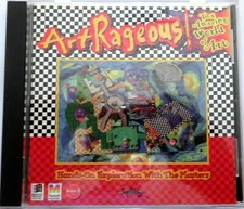 SoftKey ArtRageous The Amazing World of Art CD, 1995 Windows/Mac Compatible