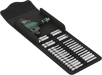 Wera 05057470001 Kraft Form Kompakt Screwdriver Set 400, 17 Pieces