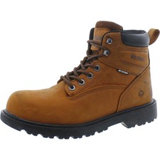 Wolverine Mens Floorhand 6" Brown Work & Safety Boots 9.5 Medium (D) BHFO 5664