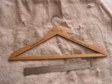 Rick's Rancho A Motor Hotel Santa Maria Wood Coat Hanger