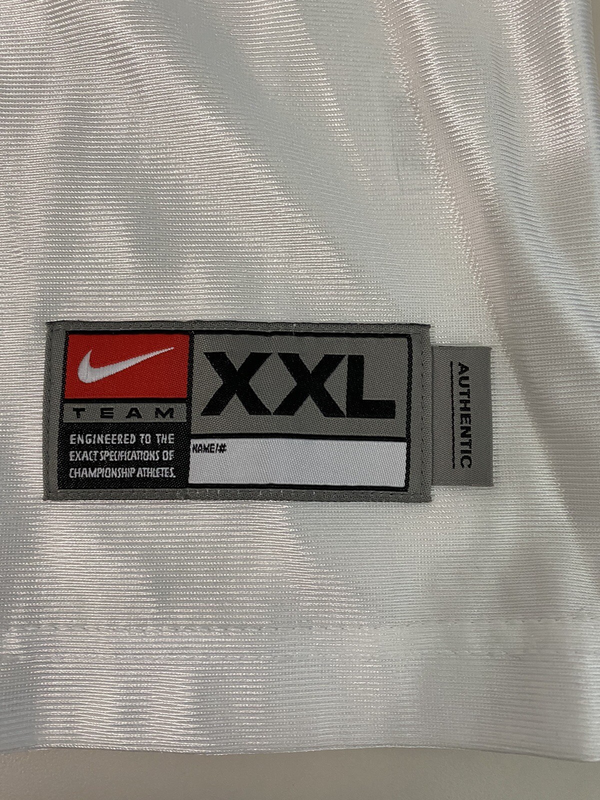 White Nike Miami Hurricanes Football Jersey Men's Size XXL 2XL eBay