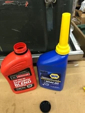 Easy Pour Plastic Pour Spout For 1 Quart Oil Bottles -Fits Standard & Wide Mouth