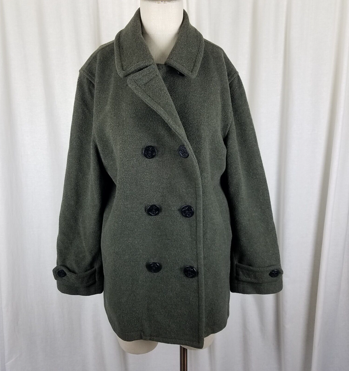 Vintage Lands End Direct Merchants Original Tiroler Loden Wool