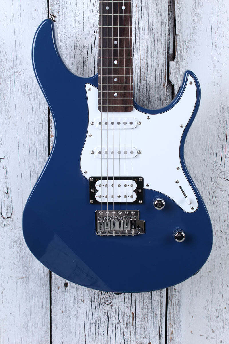 Yamaha PAC112V Double Cut Solid Body Electric Guitar in United Blue Finish