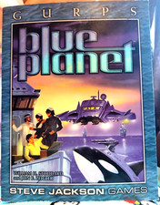 2003 GURPS Blue Planet by Steve Jackson Games As-Is