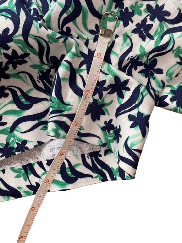 Draper James 8 grün blau strukturierte Taschen Kleid Freizeit Shorts - Bild 5 von 6