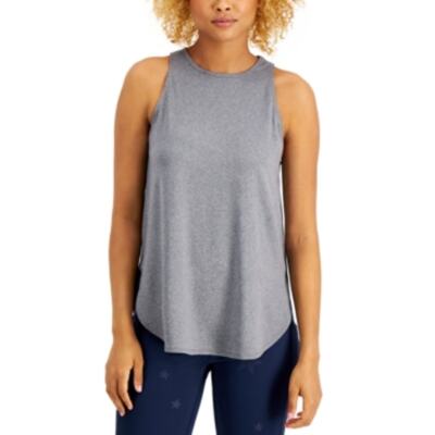 ID Ideology Women's Essentials Tank Top grey, Medium 