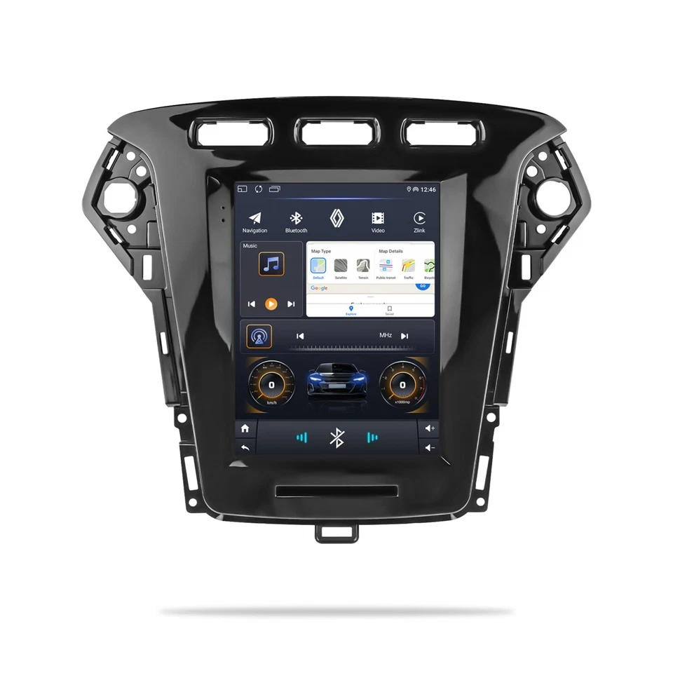 For 2011-2013 Ford Mondeo MK4 Galaxy 9.7inch Android 13 Carplay Radio GPS Stereo - Image 4 of 4