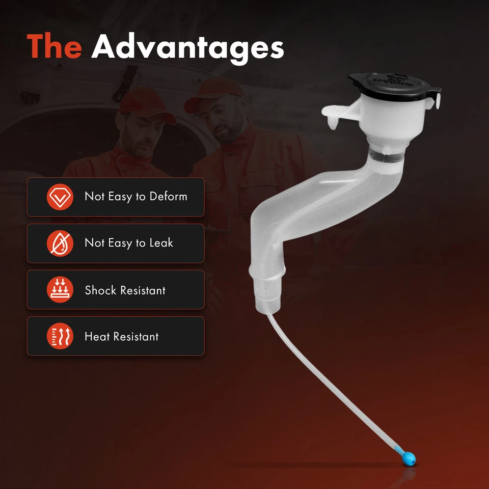 挡风玻璃洗衣机水库填充管带盖适用于丰田普锐斯插件 — 第 3/4 张图片