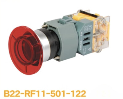1PC NEW FIT FOR Switch red illuminated 220V button B22-RF11-501-122 | eBay