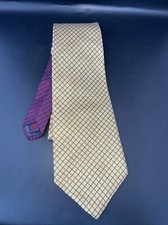 Tommy Hilfiger Tie Geometric Pattern 100% Imported Silk Made In USA 58" x 4"