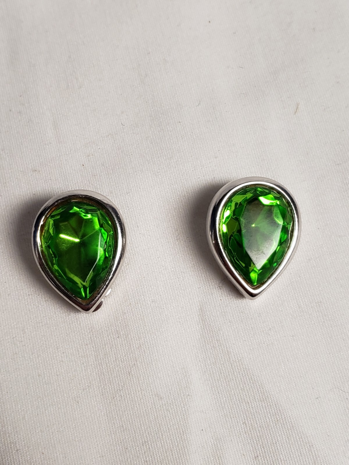 Beautiful Vintage KJL Kenneth Jay Lane Green Tear… - image 3