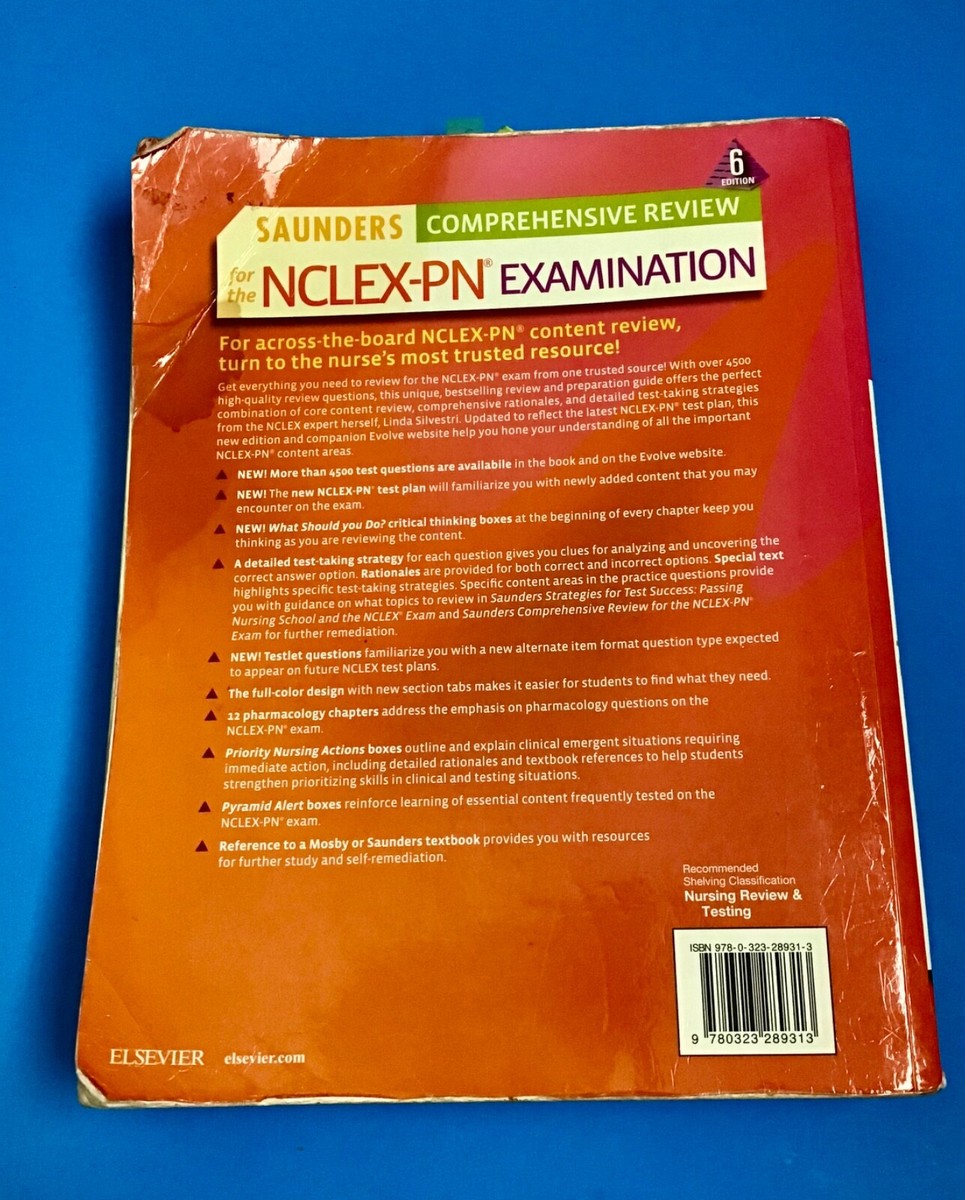 Saunders Comprehensive Review for the NCLEX-PN Examination, 6