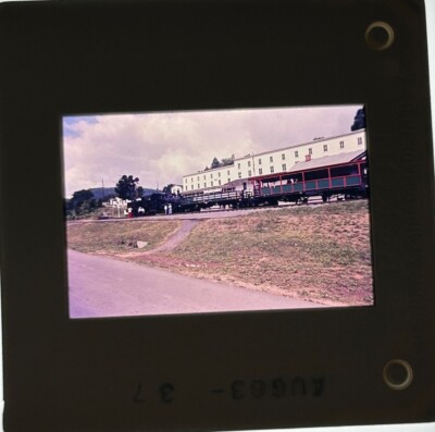 1983 CASS SCENIC RAILROAD TRAIN, WEST VIRGINIA 35mm Film Slide FREE US SHIPPING!