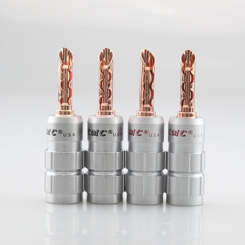 4 piezas Amplificador de Altavoz CMC BFA Enchufe Banana Cable Audio HiFi Conector Terminal - Imagen 2 de 9