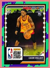 2023-24 Panini Haunted Hoops Rising Stars Slime Cason Wallace RC #281