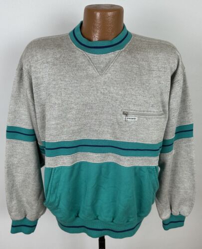 Vintage 80s 90s PIERRE CARDIN Sweatshirt XL Heath… - image 1