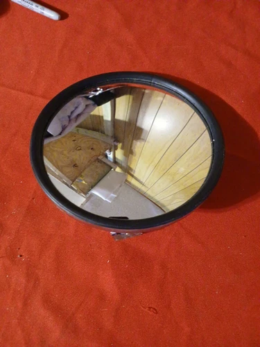 Round Car Mirror Vintage
