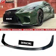 For Lexus LS500/h 2018-2023 Forged Fiber/Carbon Fiber Front Bumper Lip Spoiler