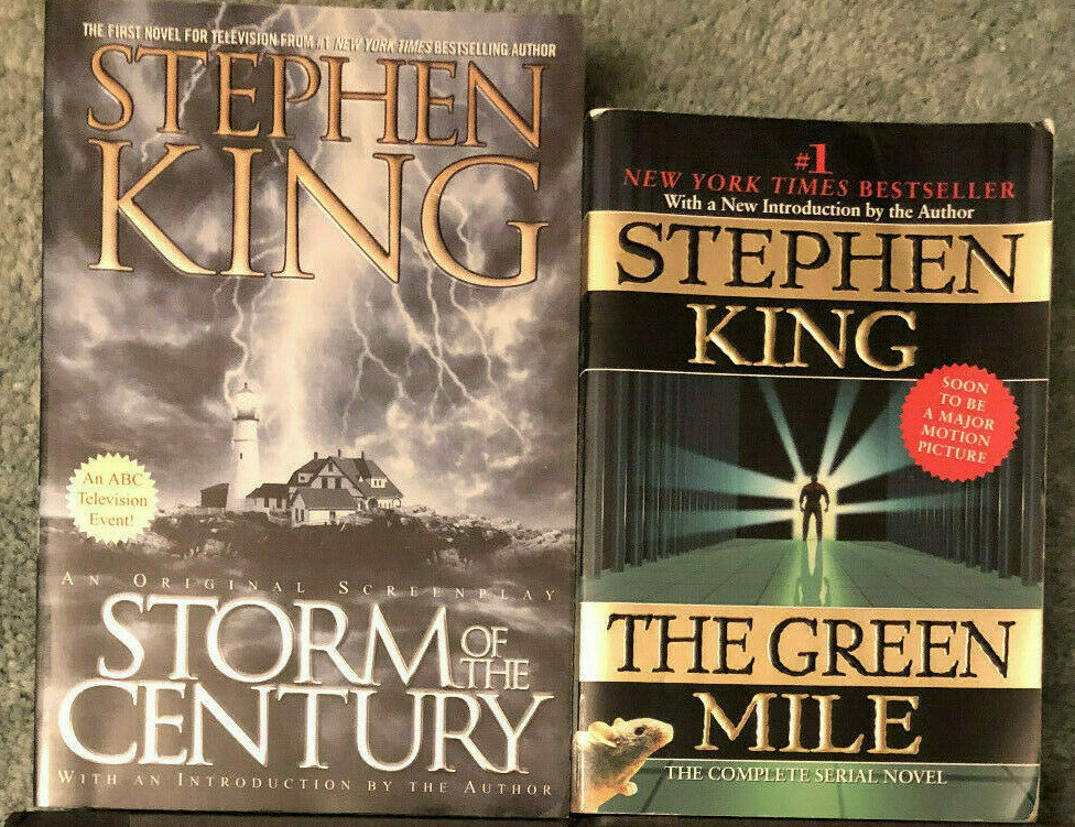 The Green Mile by Stephen King (Tom Hanks Cover, 1999, Mass Market) 9780671041786