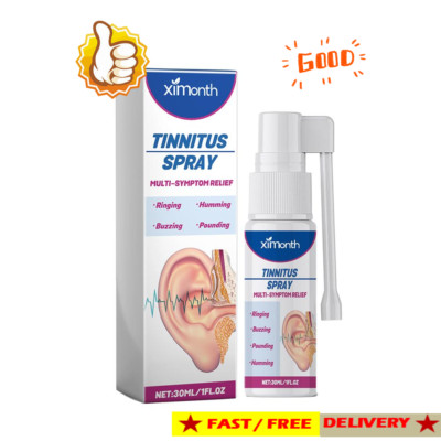 2025 Tinnitus Spray Ohr Klingeln Linderung Ohrentropfen Hören - 30ml---