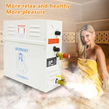6KW Steam Generator ST-135M 220V Controller Home Spa Sauna Steam Room Anti-rust