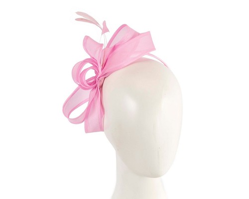 Pink spring racing organza fascinator by Max Alexander. RRP: $99.95 AU Seller