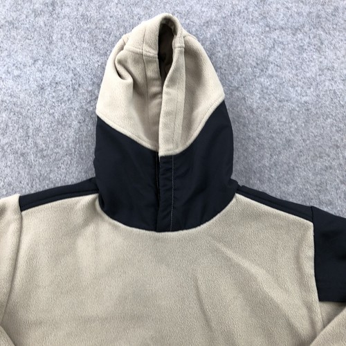 Zara Hoodie Boys 8-9 Beige Black Logo Spell Out Casual Youth - Picture 4 of 8