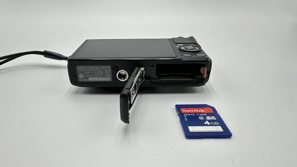 Canon PowerShot S110 12.1MP Digital Camera Black - Zustand: Gut - Bild 2 von 4