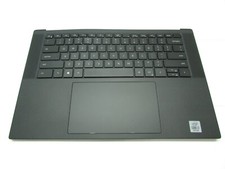 REF OEM Dell XPS 9500 Palmrest Touchpad FPR US/EN Backlit Keyboard HYU21 DKFWH