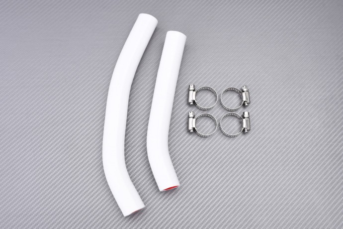 Kit durite de radiateur d'eau blanc haute pression pour Suzuki LTR450 Z évitant la surchauffe