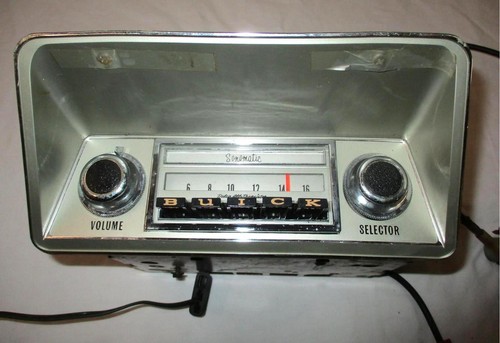 1968 68 Buick Skylark GS AM Radio w/ Bezel & Speaker & Antenna Base 7302504 - Picture 5 of 17