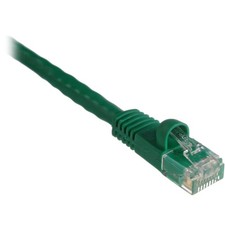 Comprehensive 25' Cat5e 350Mhz Snagless Patch Cable, Green