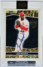 2022 Topps Archives Signature Series Lee Smith 1993 Black Gold /98 #19