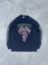 Vinatge Snake Long sleeve  Y2k Mens Medium