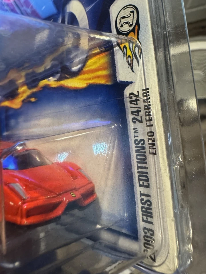 🏎️🎁 Hot Wheels  Enzo Ferrari 2003 First Edition Red x4 Lot    ❄️Holiday Sale❄️ - Image 3 of 4