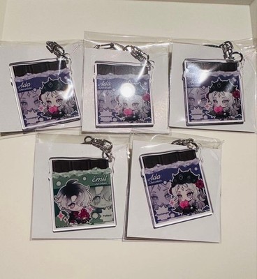 Identity V character Cafe Acrylic Keychain Set Of 4 Psychologists And 1 Patient