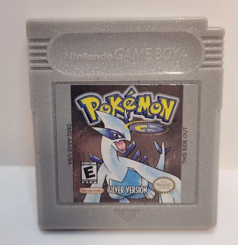 Pokemon Silver Version GBC Game Boy Color, 2000, Authentic