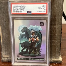Bryce Young Rookie Downtown PSA 10 GEM MINT 2023 Donruss SSP RC
