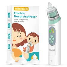 Electric Nasal Aspirator for Baby, Nose Aspirator for Toddlers, Waterproof Ba...