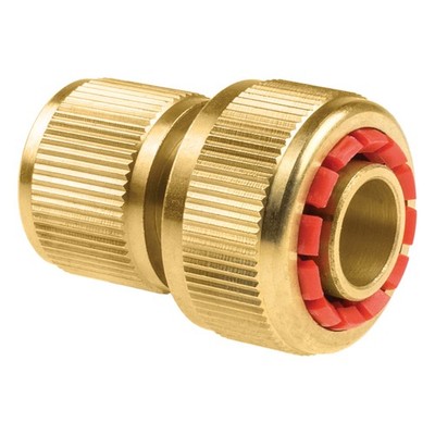 CELLFAST Schnellverbindungsstück 3/4'' Messig Wasserstop Verbinder Wasser Stop