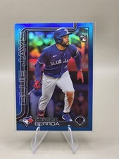 2025 Topps Series 2 Steward Berroa #622 Blue Holofoil 039/150 (RC) - Blue Jays 