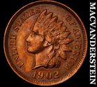 1902 Indian Head Cent - Brilliant Uncirculated  Lustrous  No Reserve  #J8280