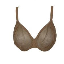 Gossard Glossies Beige Molded Sheer Bra 32DDD...