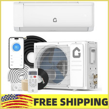 24000 BTU Mini Split Air Conditioner Inverter 230V AC System Heat Pump 21 SEER2