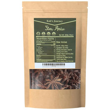 Star Anise Whole 16 Oz for Cooking, Baking, or Brewing Tea, Chinese Star Anis...